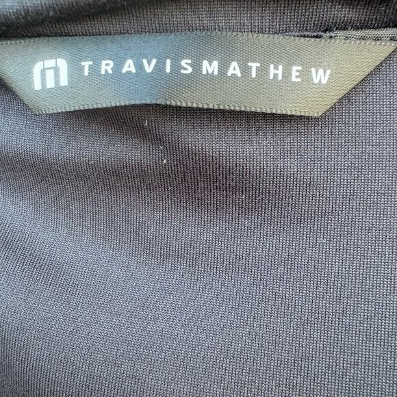 Travis Mathew Camo Tech Golf Hoodie Sz L Black - Picture 7 of 11